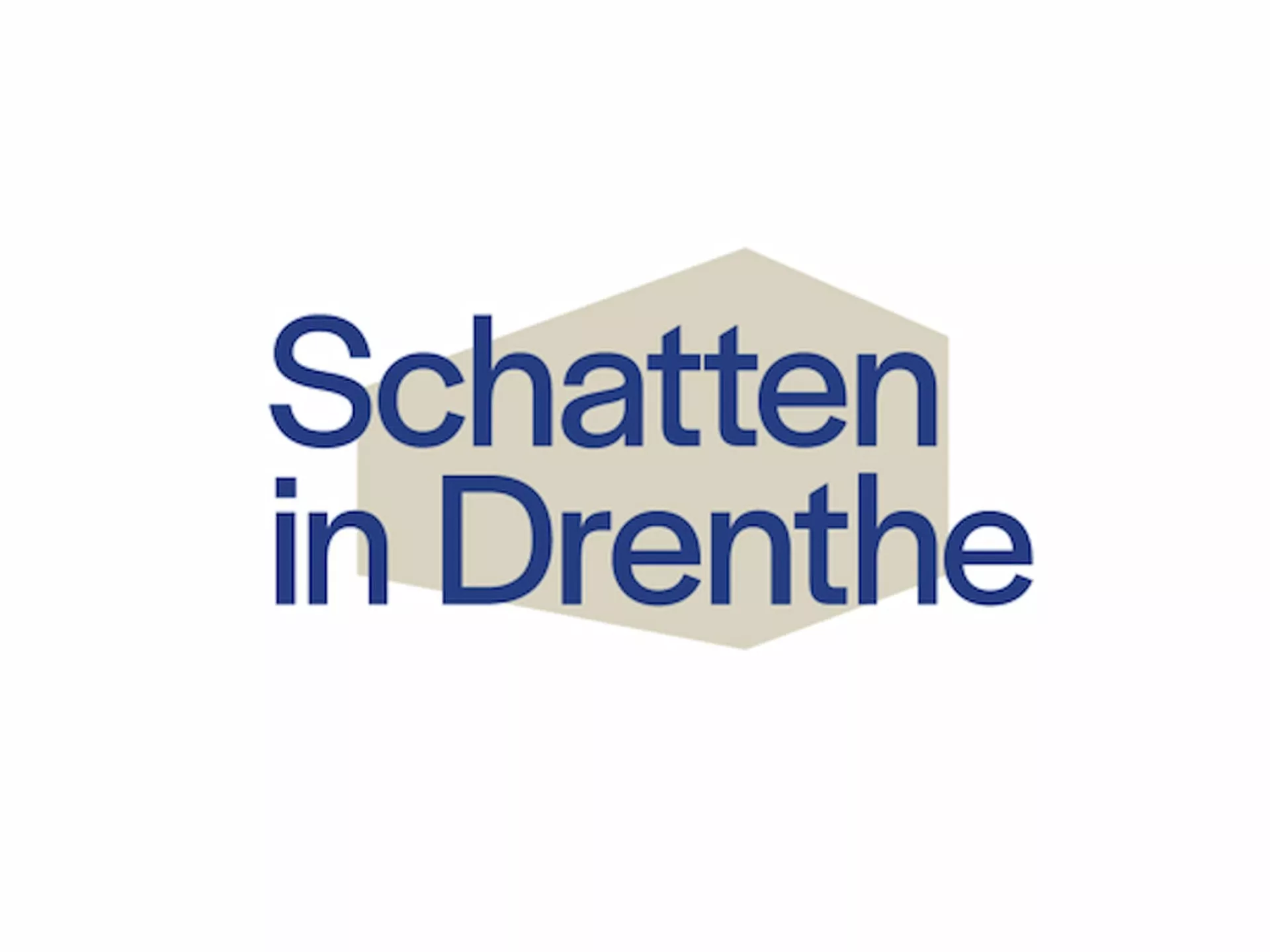 Logo met de tekst "Schatten in Drenthe".