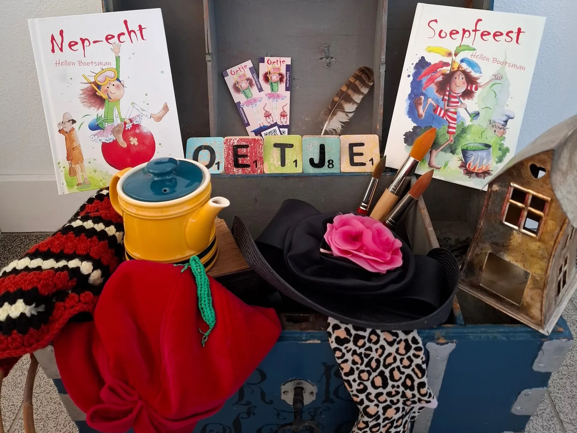 Cultuurmenu - kinderboekenillustrator  - schatkist