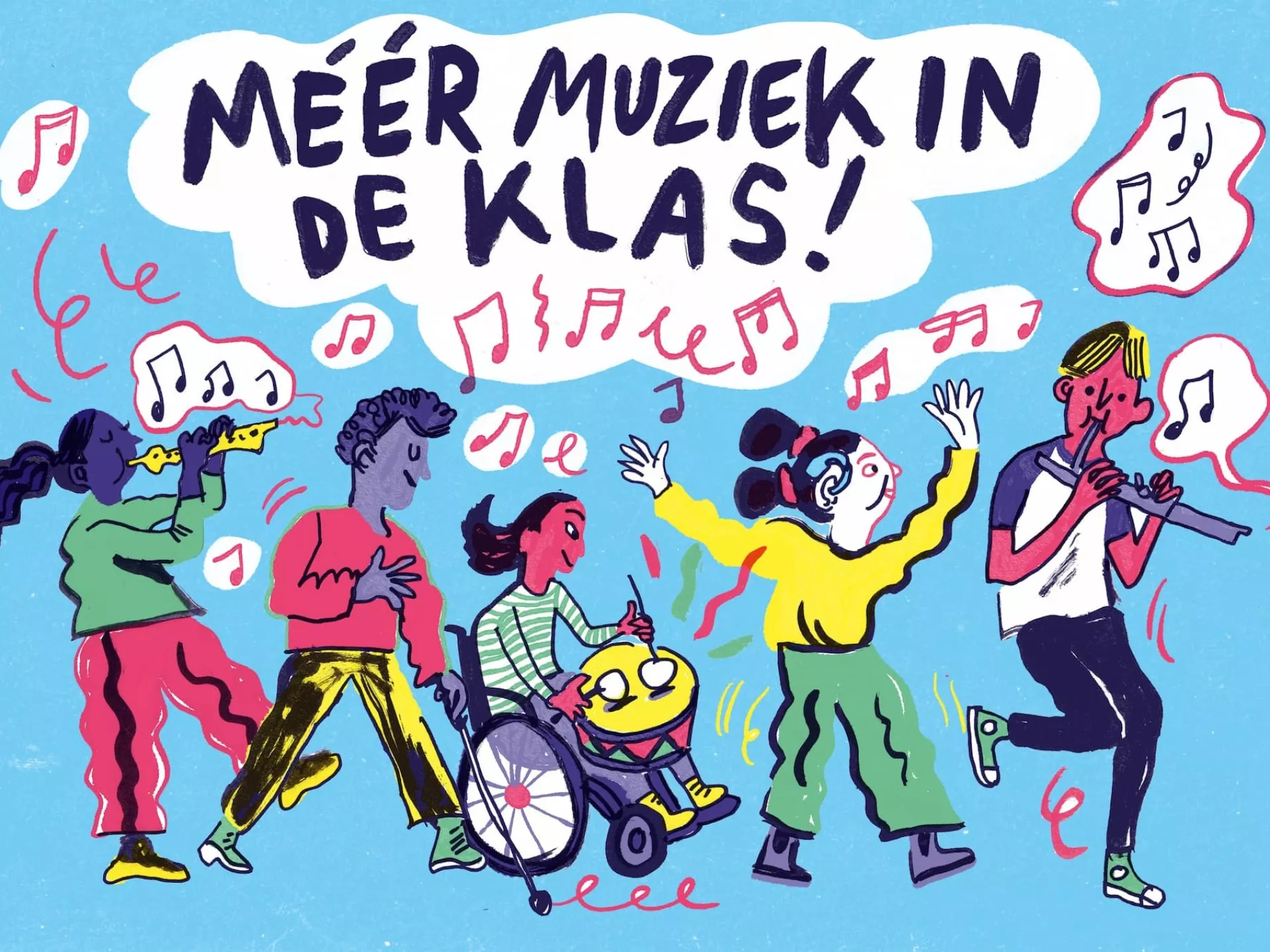 Meer muziek in het SO - kinderen bespelen muziekinstrumenten
