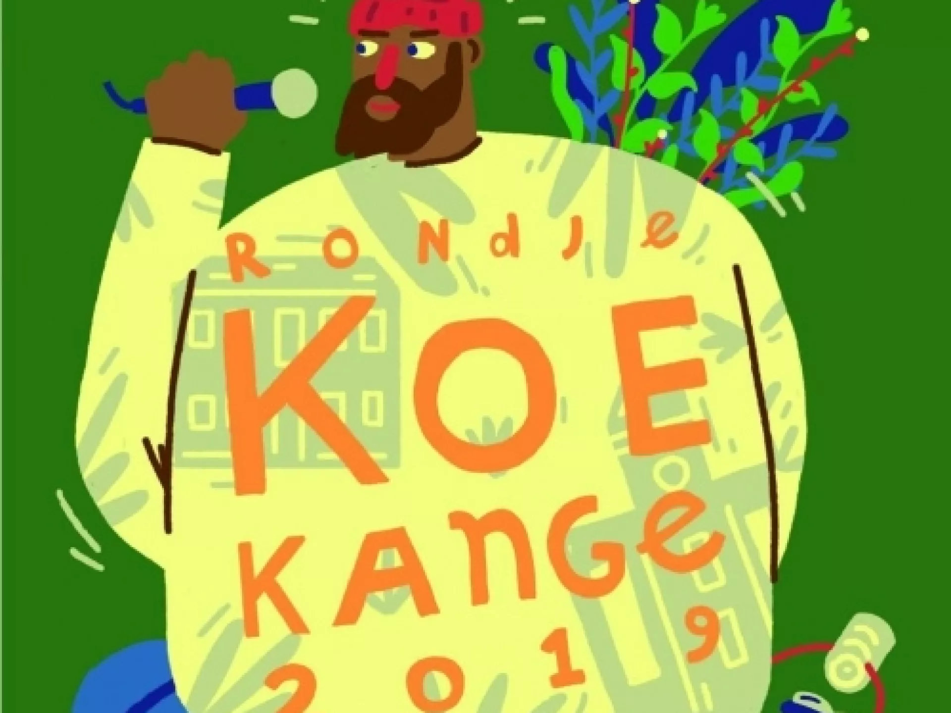 Portfolio - Rondje Koekange - voorkant flyer
