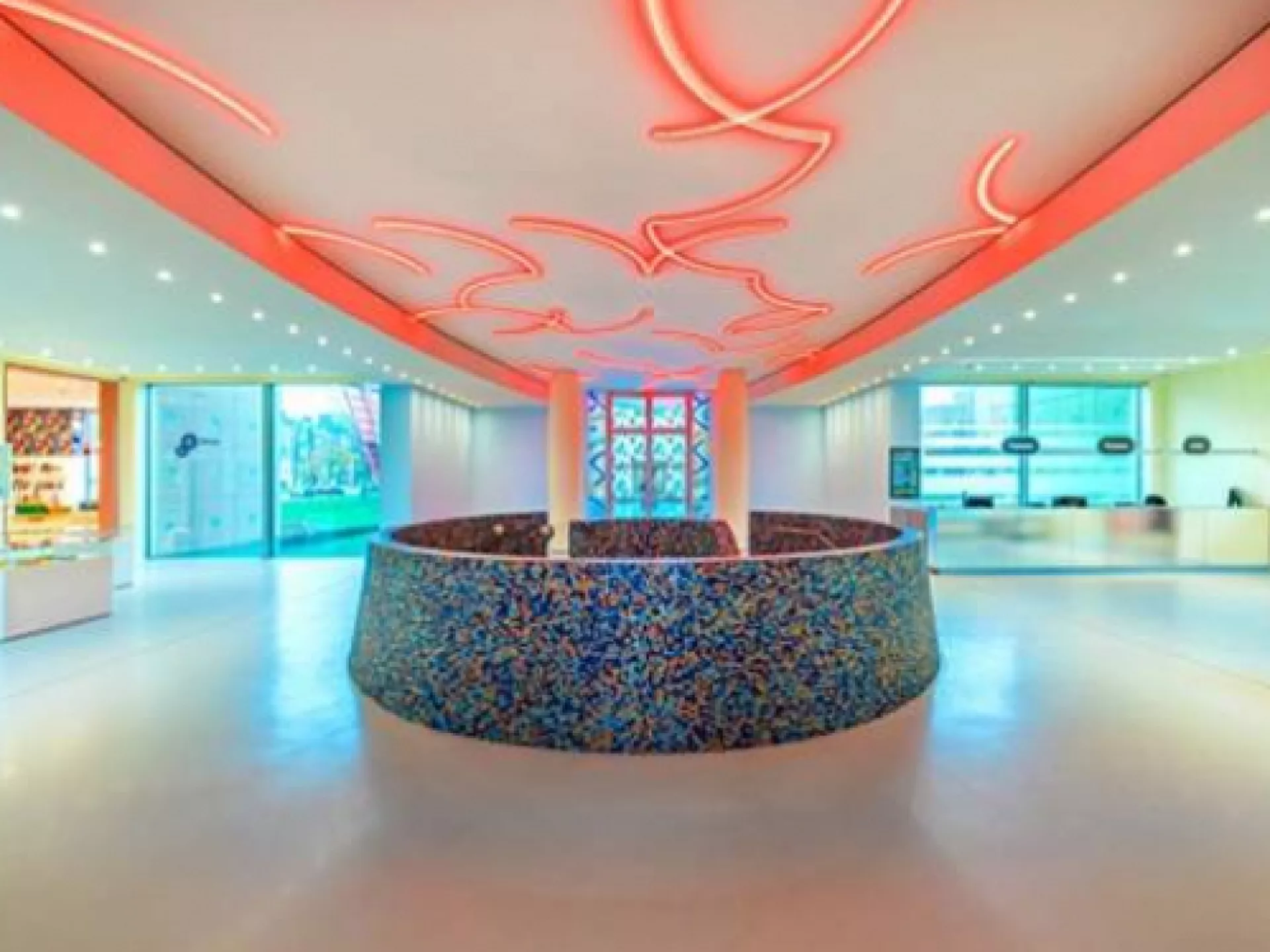Culturele mobiliteit - Groninger Museum - het gebouw - trap mendini