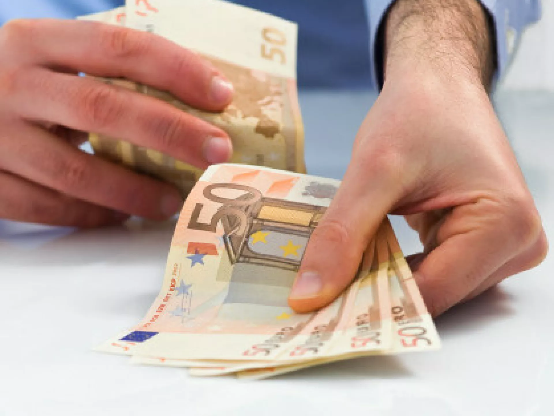 Fondsen - geld - biljetten