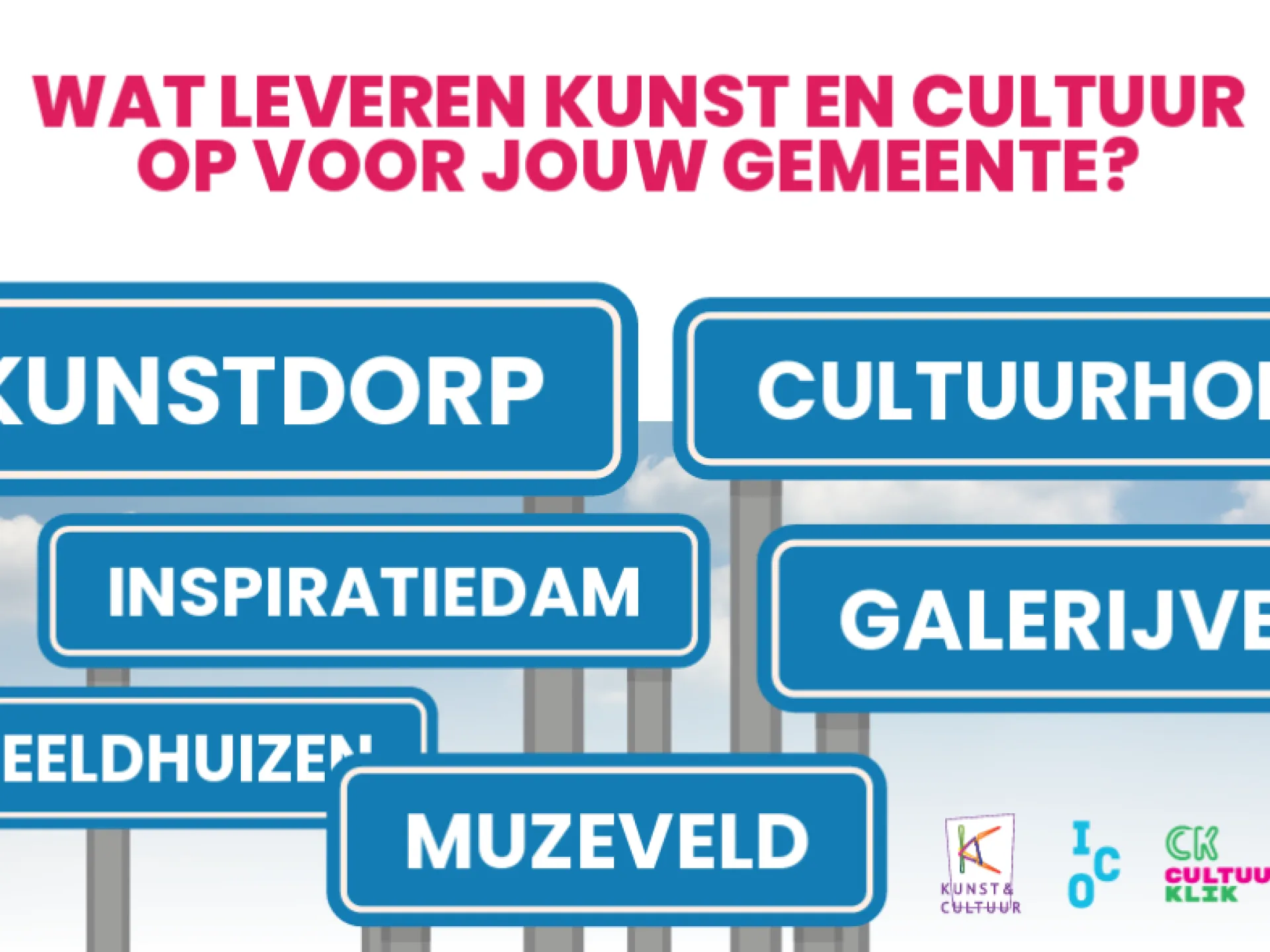 Poster Wat leveren kunst en cultuur op voor jouw gemeente