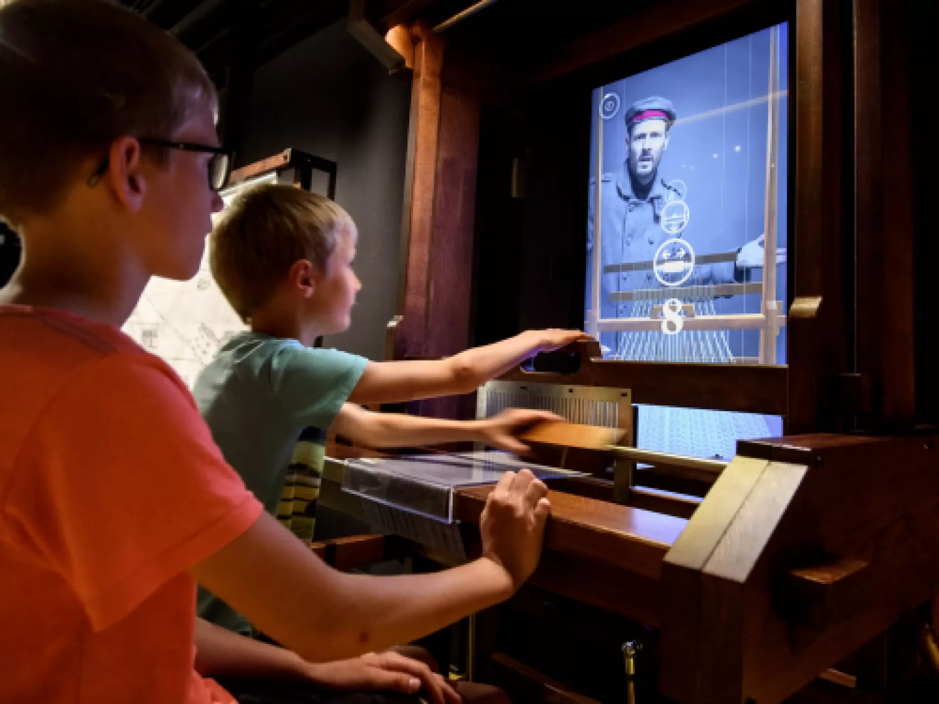 Culturele Mobiliteit - Proefkolonie - beeldscherm