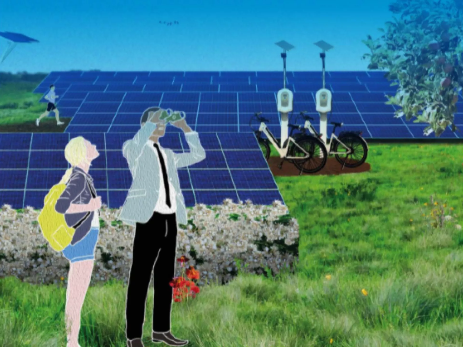 Makers - Into Nature - Energietuin Assen -ontwerpschets