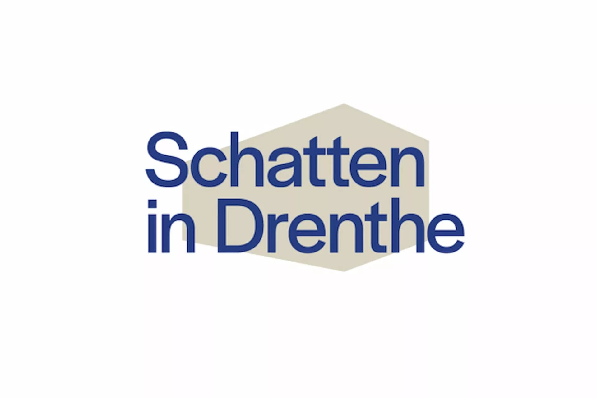 Logo met de tekst "Schatten in Drenthe".