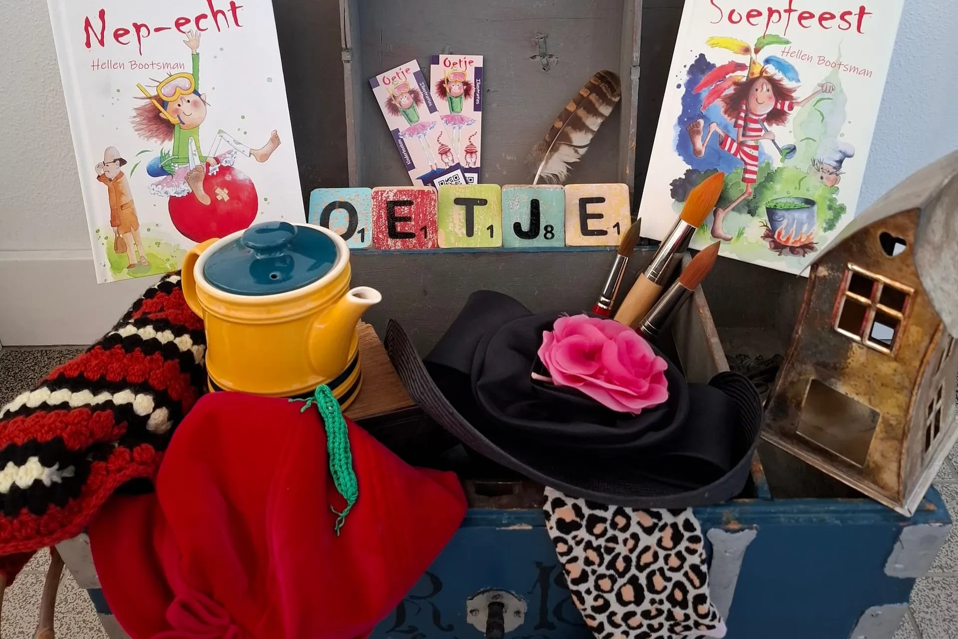 Cultuurmenu - kinderboekenillustrator  - schatkist