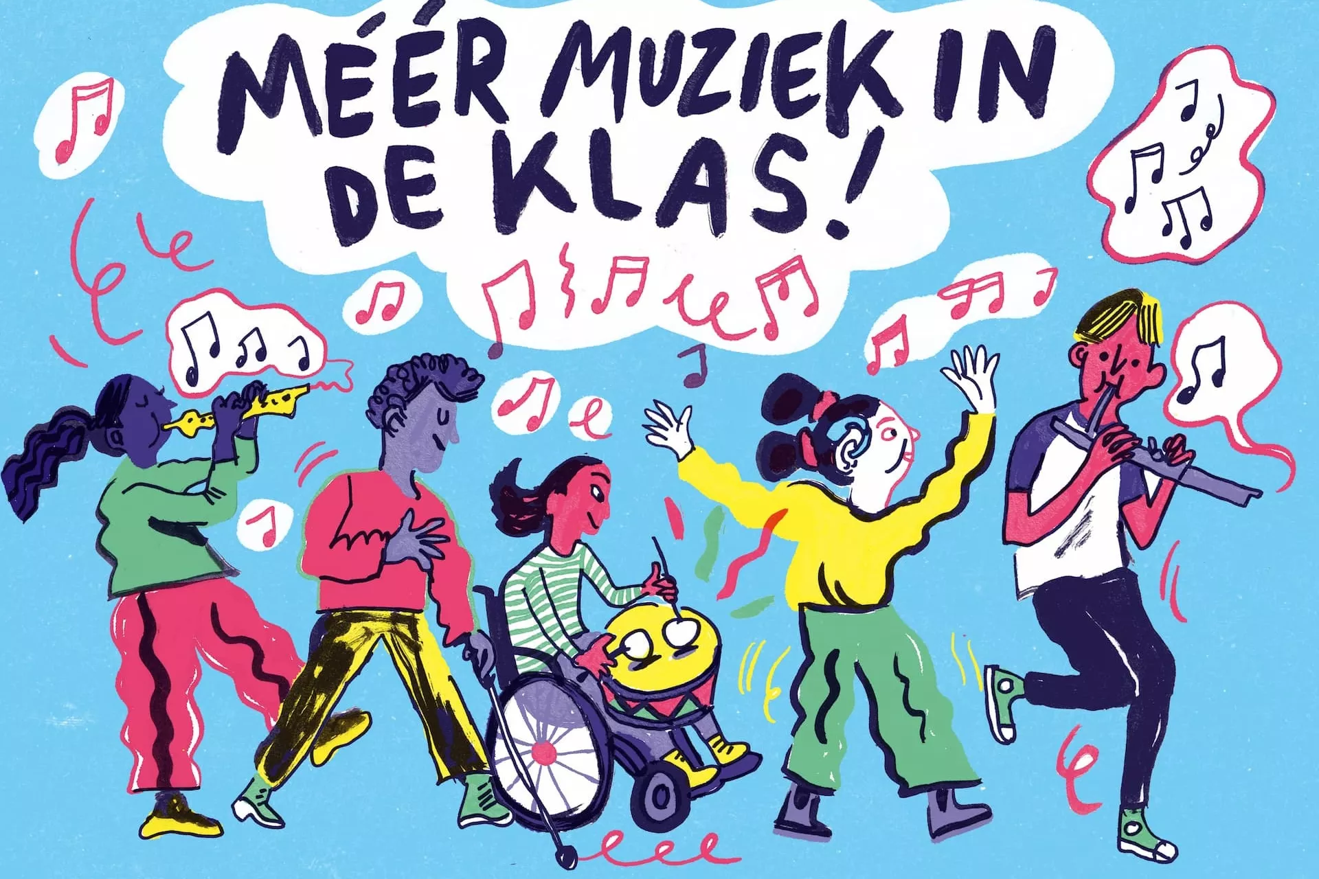 Meer muziek in het SO - kinderen bespelen muziekinstrumenten