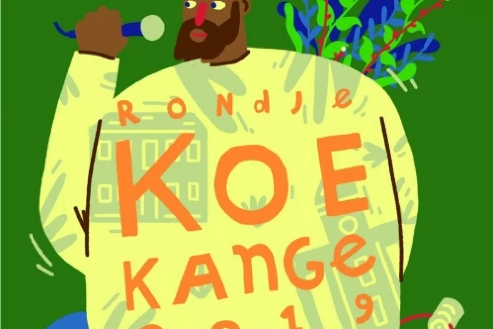 Portfolio - Rondje Koekange - voorkant flyer