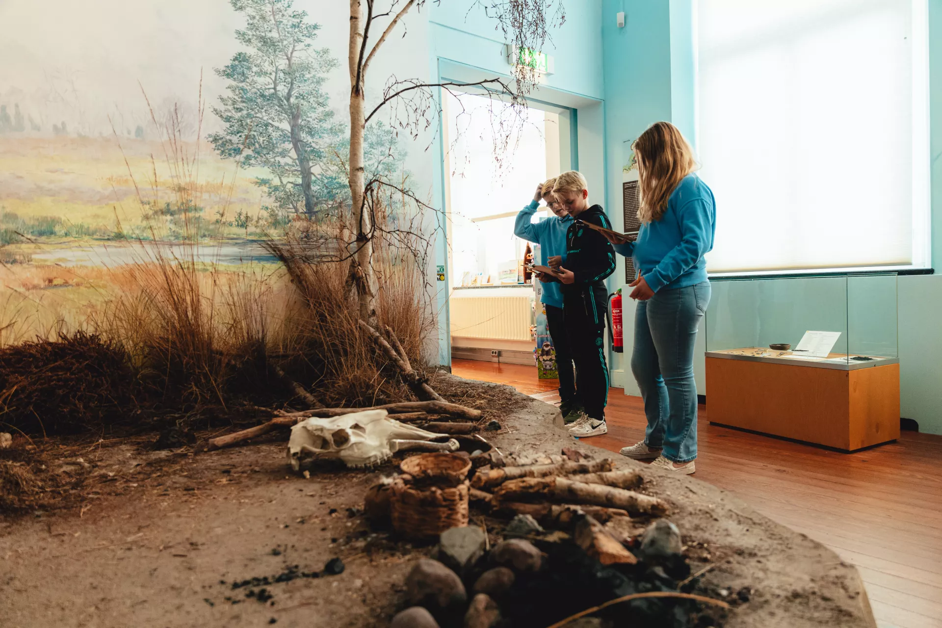 Culturele Mobiliteit vmbo - Kinderen in een museum