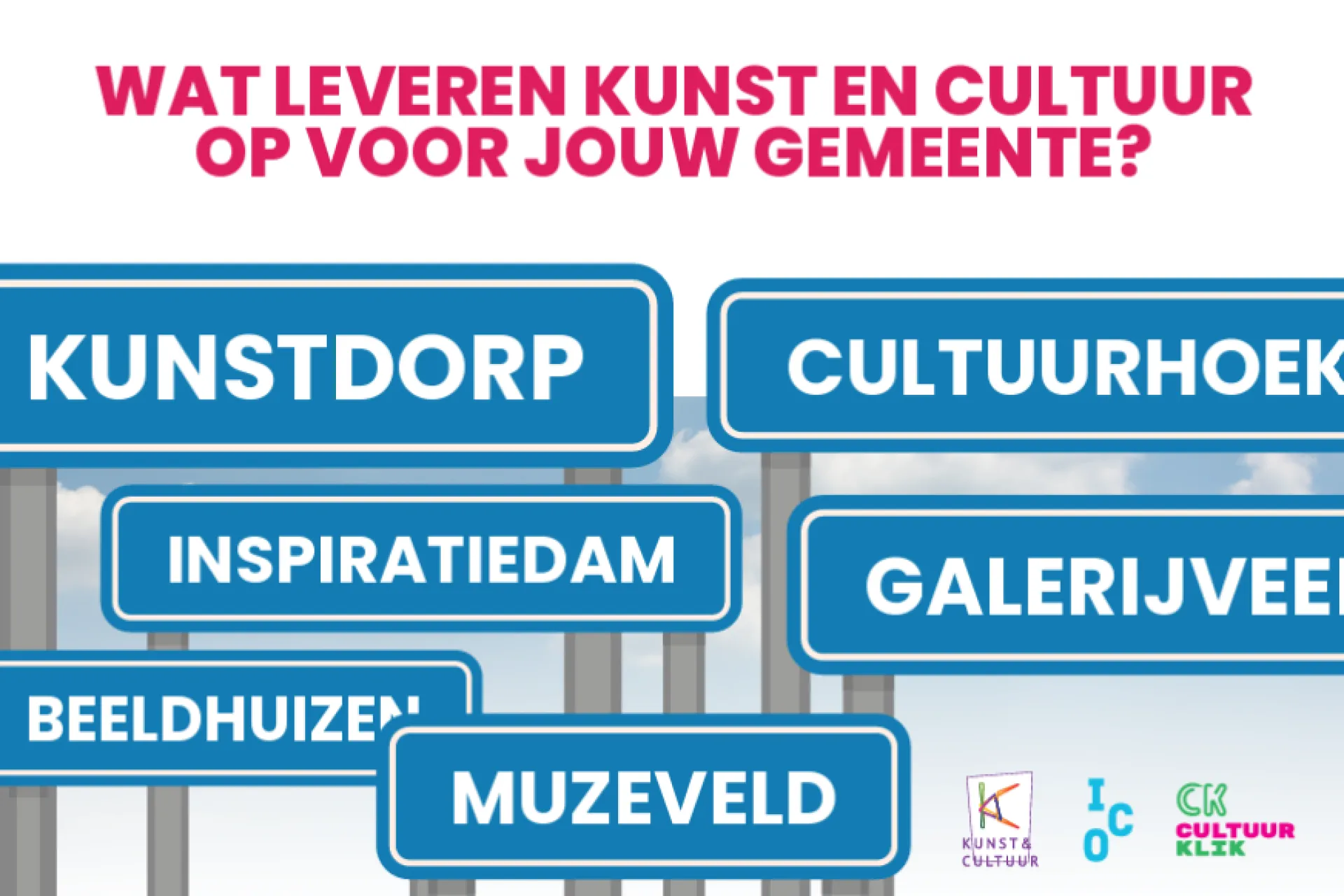Poster Wat leveren kunst en cultuur op voor jouw gemeente