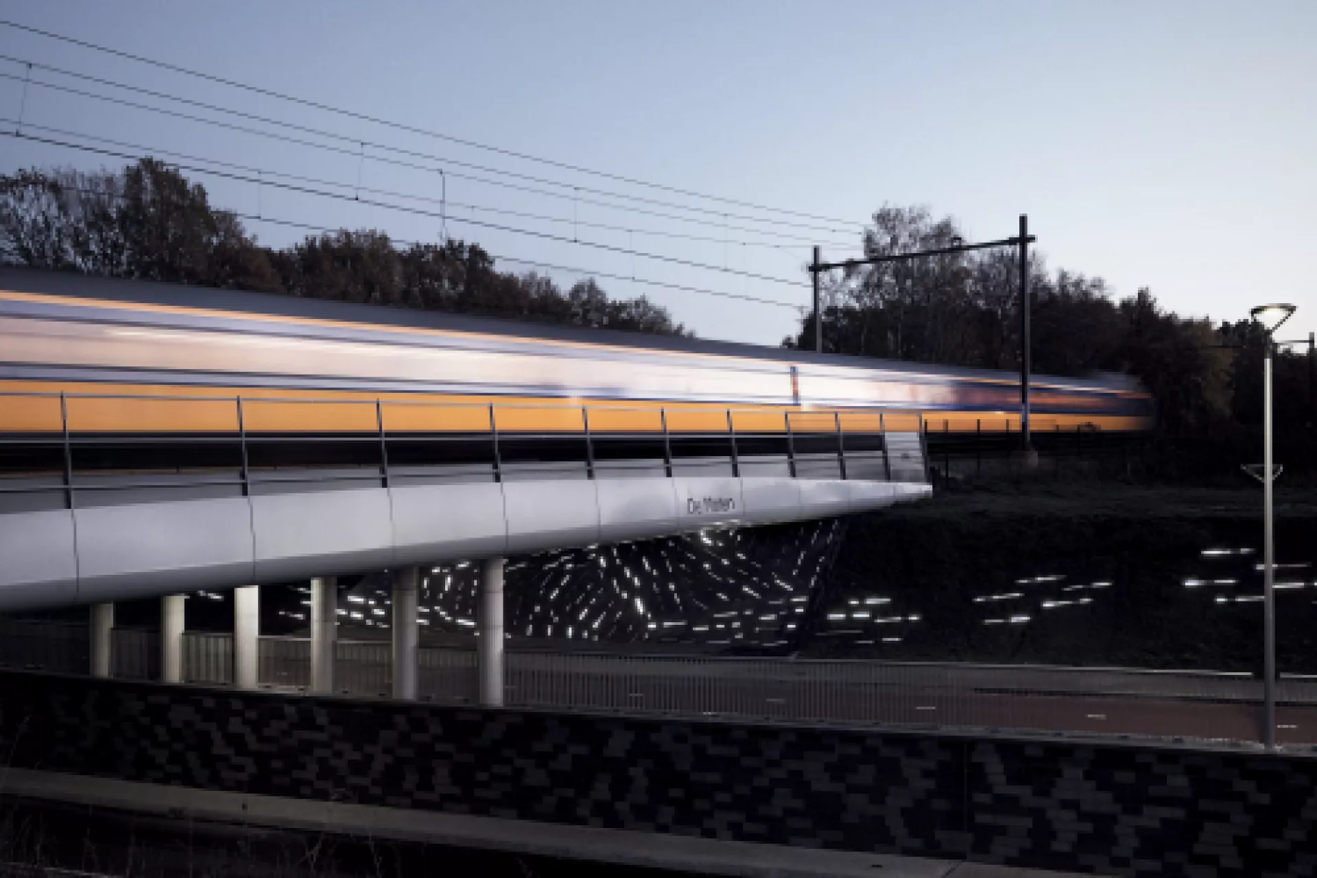 Kunst in de openbare ruimte - een spoor van water