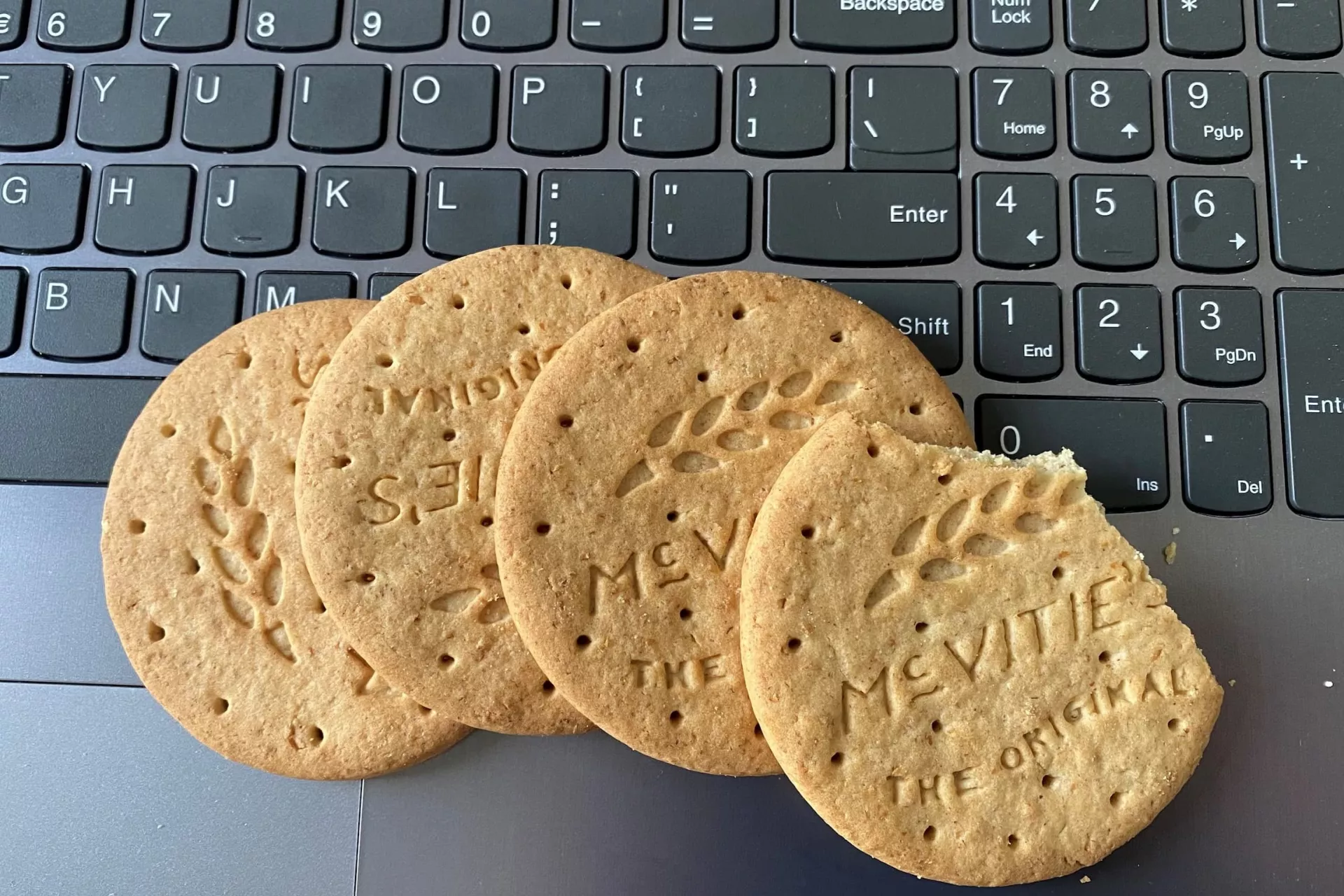 Privacy - cookiebot - koekjes op laptop