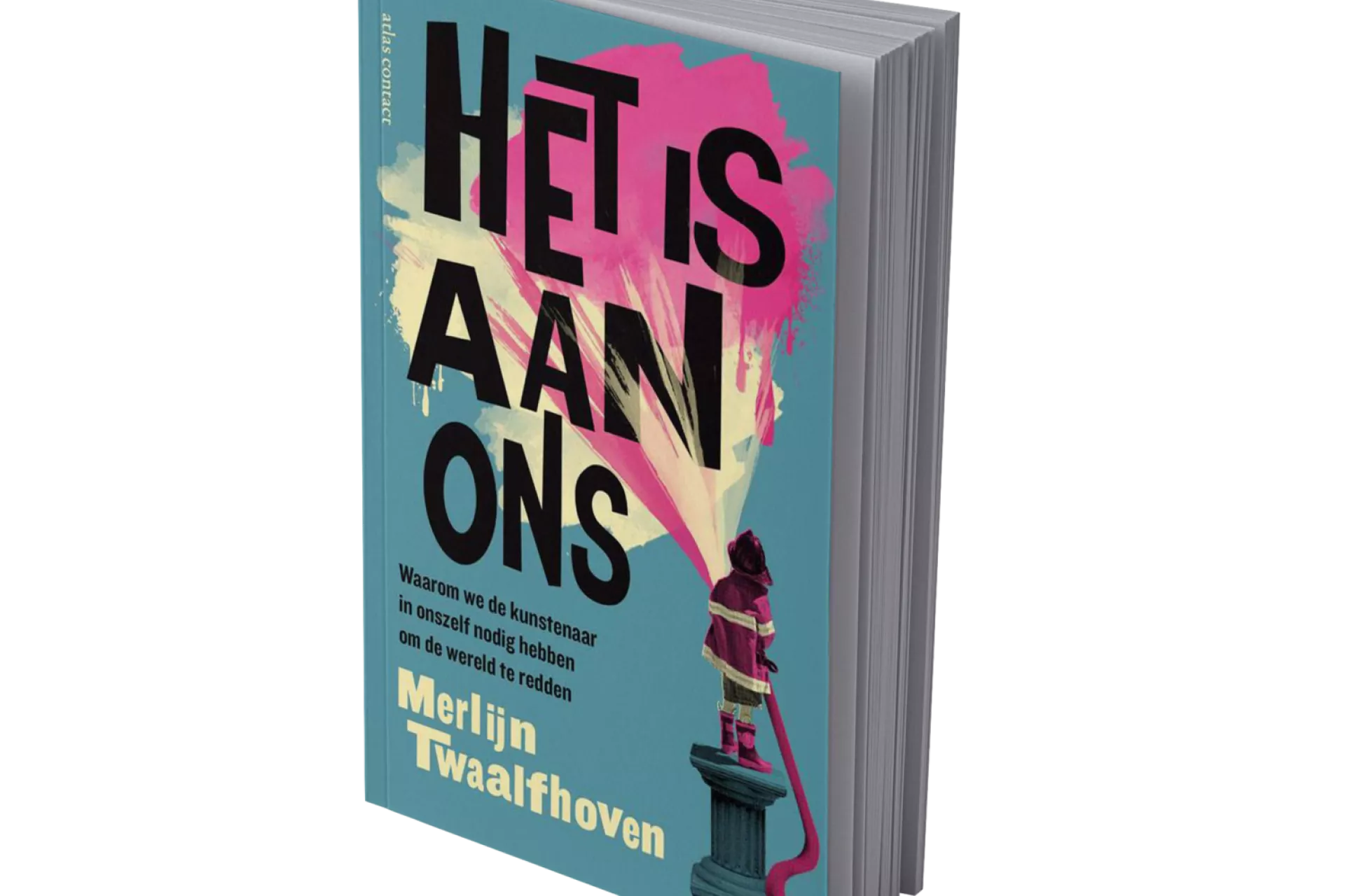 Boekomslag van "Het Is Aan Ons" door Merlijn Twaalfhoven.