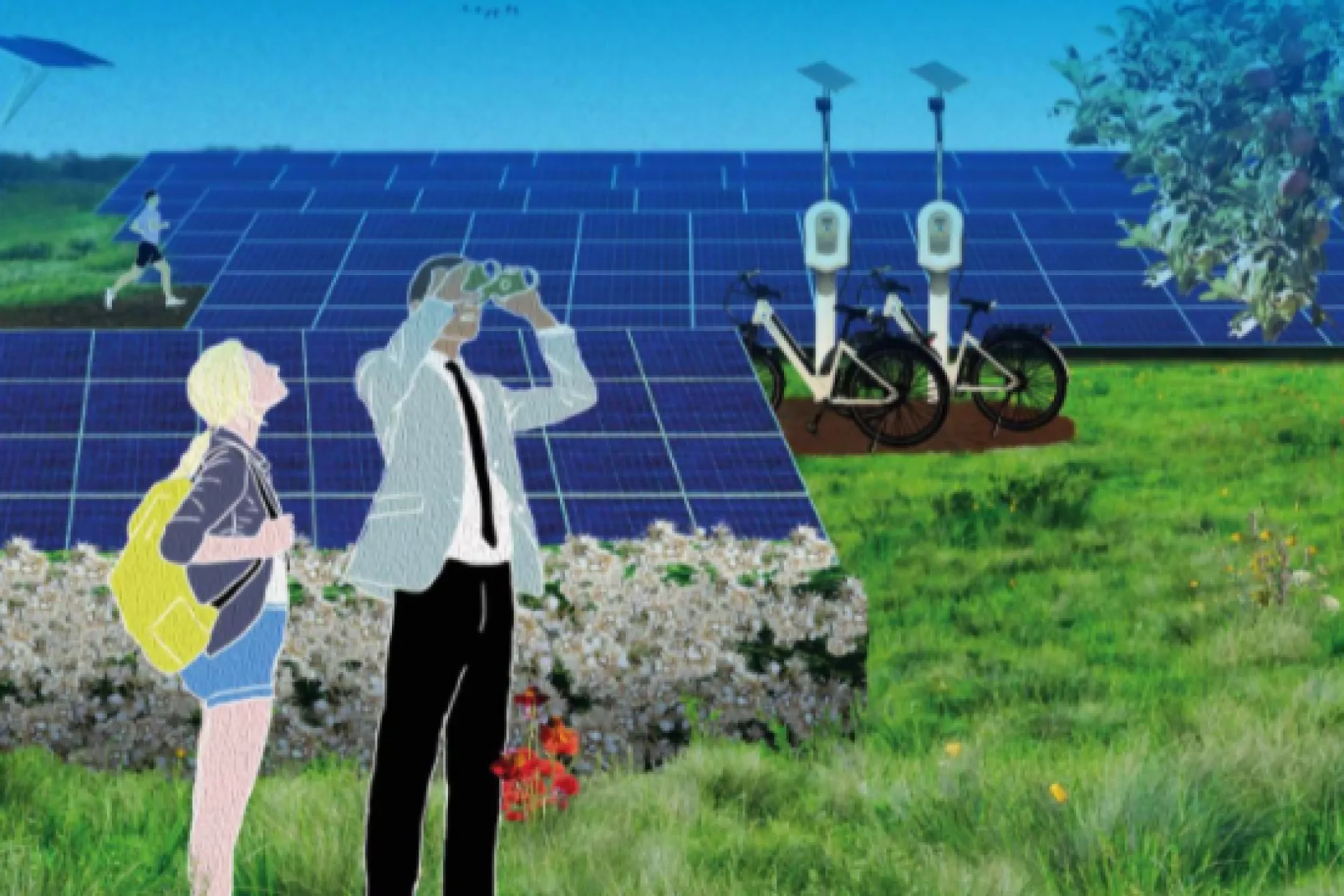 Makers - Into Nature - Energietuin Assen -ontwerpschets